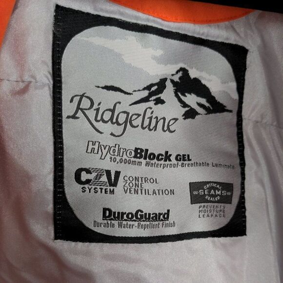 Obermeyer Women's Orange Waterproof Ski/Snow Jacket SZ 8 - Picture 4 of 8